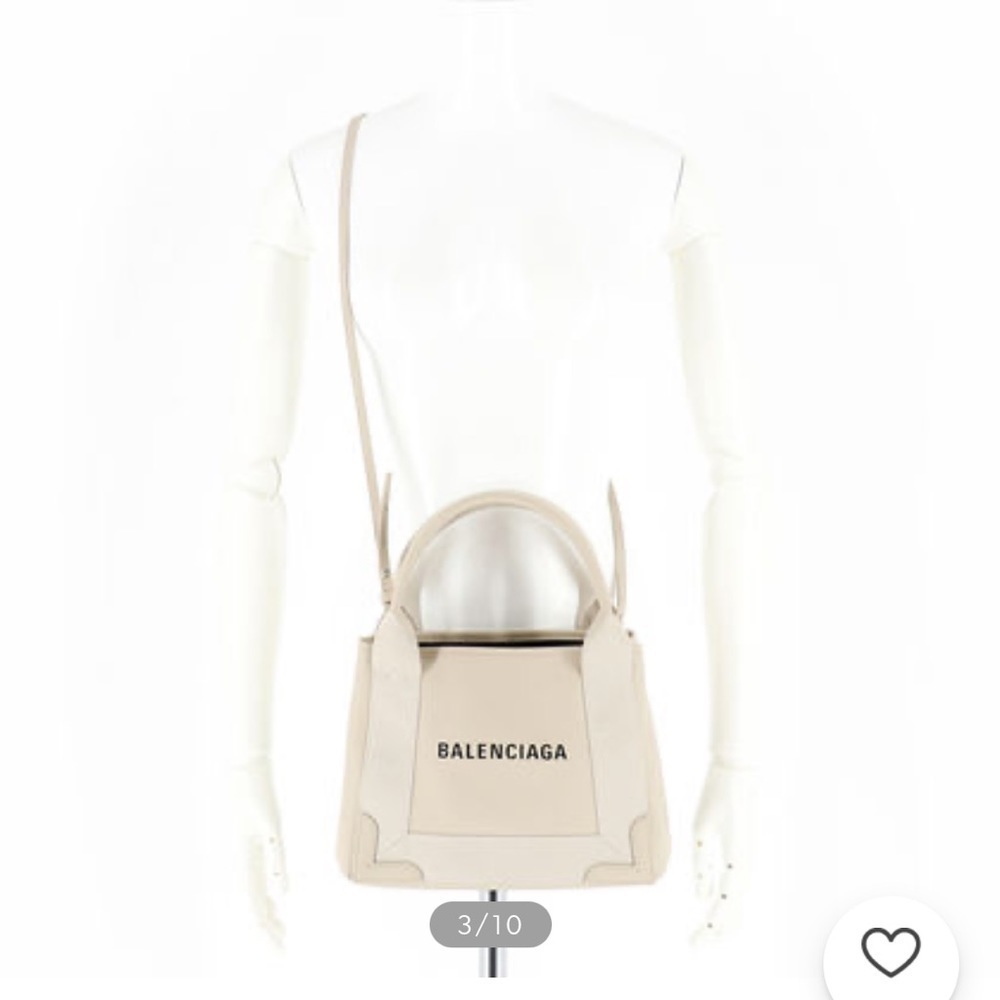 Balenciaga canvas off white cabas XS handbag - Picture 14 of 14